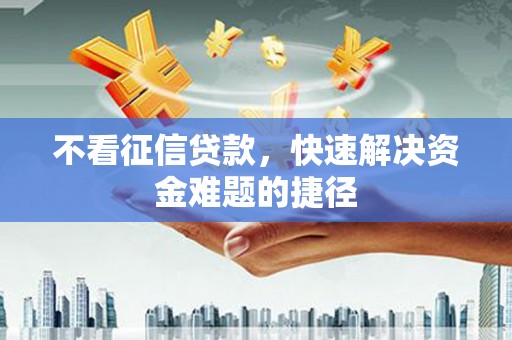 西畴不看征信贷款，快速解决资金难题的捷径