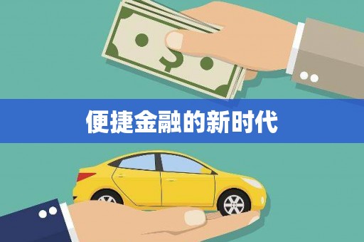 嵩县便捷金融的新时代