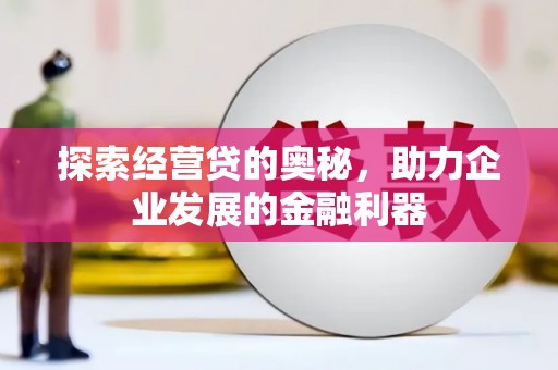 宁城探索经营贷的奥秘，助力企业发展的金融利器