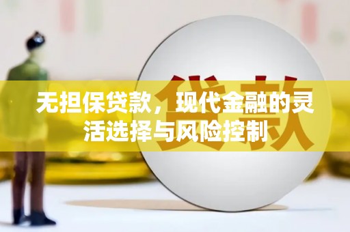 浮梁无担保贷款，现代金融的灵活选择与风险控制