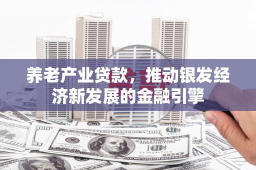 蒲城养老产业贷款，推动银发经济新发展的金融引擎