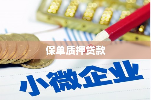 钦北保单质押贷款