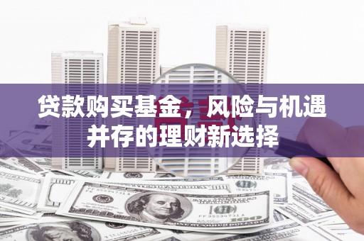 中区贷款购买基金，风险与机遇并存的理财新选择