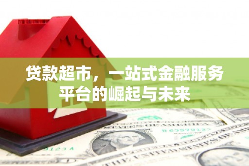 海州贷款超市，一站式金融服务平台的崛起与未来