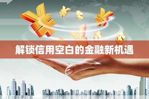 复兴解锁信用空白的金融新机遇