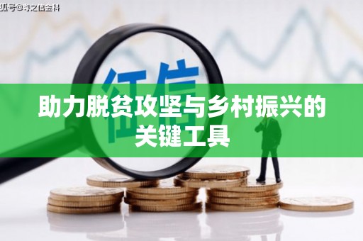 城关助力脱贫攻坚与乡村振兴的关键工具