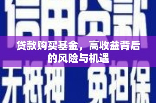 左镇贷款购买基金，高收益背后的风险与机遇